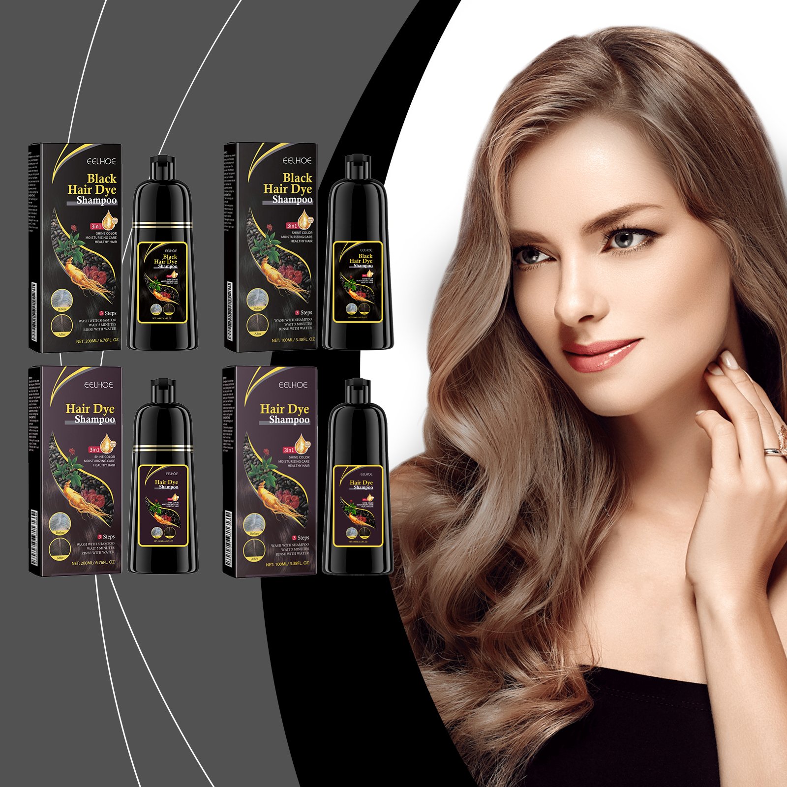 Silken Black Hair Shampoo